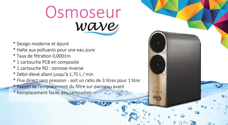 Osmoseur d'eau Wave dans l'Allier